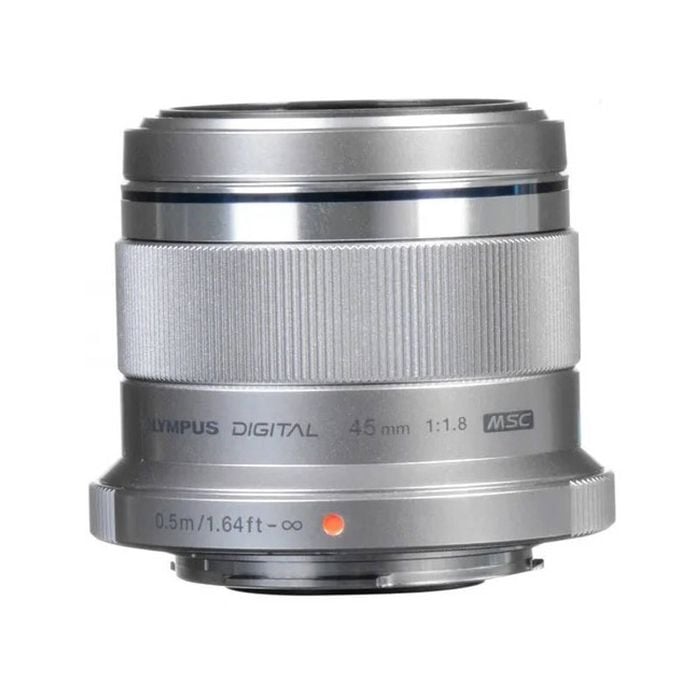 Olympus 45mm F/1.8 Lens - Silver