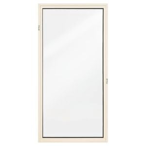 Polar     View 600 x 1200mm White Birch Frosted Glass Fixed Panel Double Glazed Window