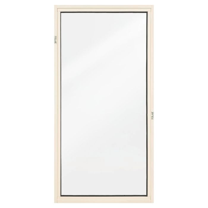 Polar     View 600 x 1200mm White Birch Frosted Glass Fixed Panel Double Glazed Window