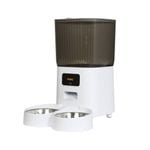 Pawz 5L Automatic Smart Pet Feeder w/ Wi-Fi App Night Vision White