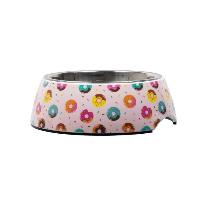 Happy Tails Medium Donut Melamine Bowl