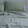 Canningvale Queen Cozi Cotton Bedding Sheet w/ Pillowcase Set Mineral Green