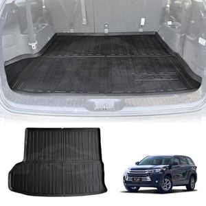 Heavy Duty Cargo Trunk Mat Boot Liner Cover Luggage Tray for Toyota Kluger 2014-2021