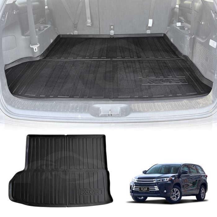 Heavy Duty Cargo Trunk Mat Boot Liner Cover Luggage Tray for Toyota Kluger 2014-2021