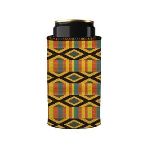 Stubbyz Ghana Kente Stubby Cooler Slim