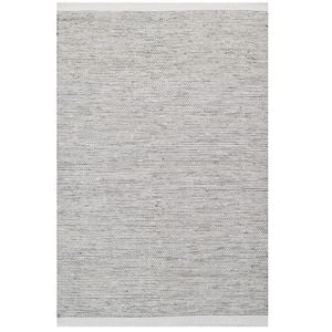 Handwoven Boondi Wool Rug-Ivory/Grey-160x230cm