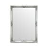 Elegant Collections Antique Silver Small Mirror – French Provincial