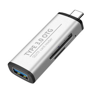 USB C SD/ Micro SD/ TF Memory Card Reader Type-C to Female USB 3.0 OTG Memory Adapter