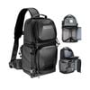 NNEOBA 10L Hardshell Camera Sling Bag Grey