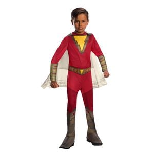Dc Comics Shazam Classic Boys Kids/Dress Up Party Hero Costume Jumpsuit Size L