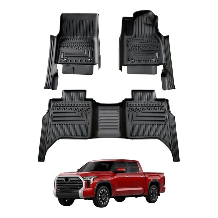 AUSGO 7D Car Floor Mats for Toyota Tundra 2024-Onwards All-Weather Floor Liners
