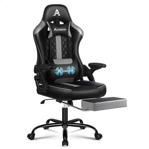 ALFORDSON Massage Gaming Chair Grey