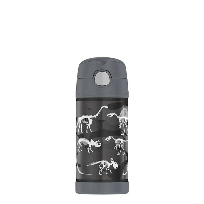 Funtainer Stainless Steel Vacuum Insulated Drink Bottle Dinosaurs 355ml Thermos
