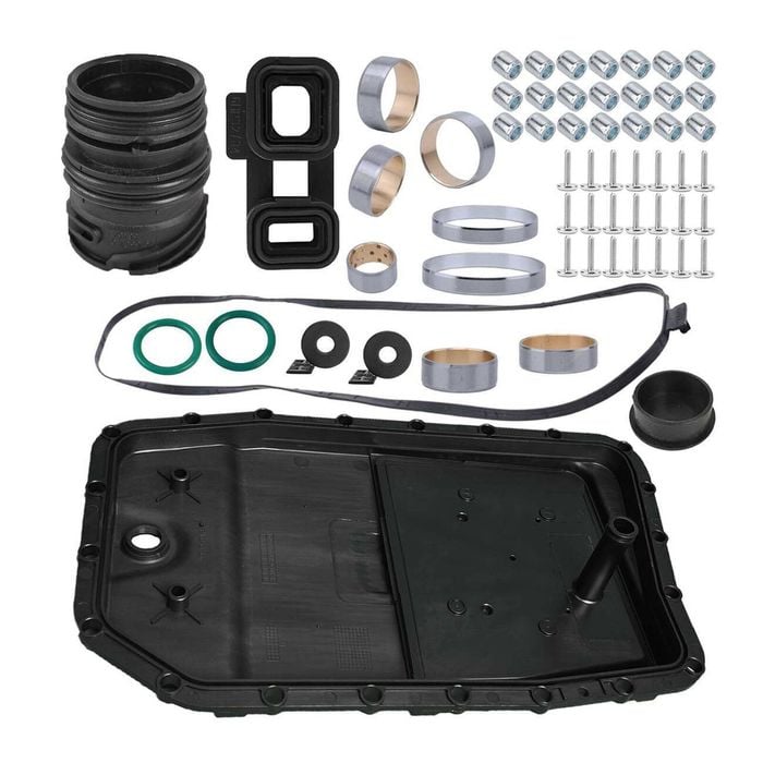 Auto Trans Oil Pan Filter + Repair Kit + Gasket For Bmw E60 E66 E70 E71 E83 E90