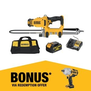 DeWALT 18V XR 5.0Ah Grease Gun Kit