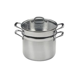 Premium Steel Induction 4 Piece Multi Pot Set 22x24cm Swiss Diamond