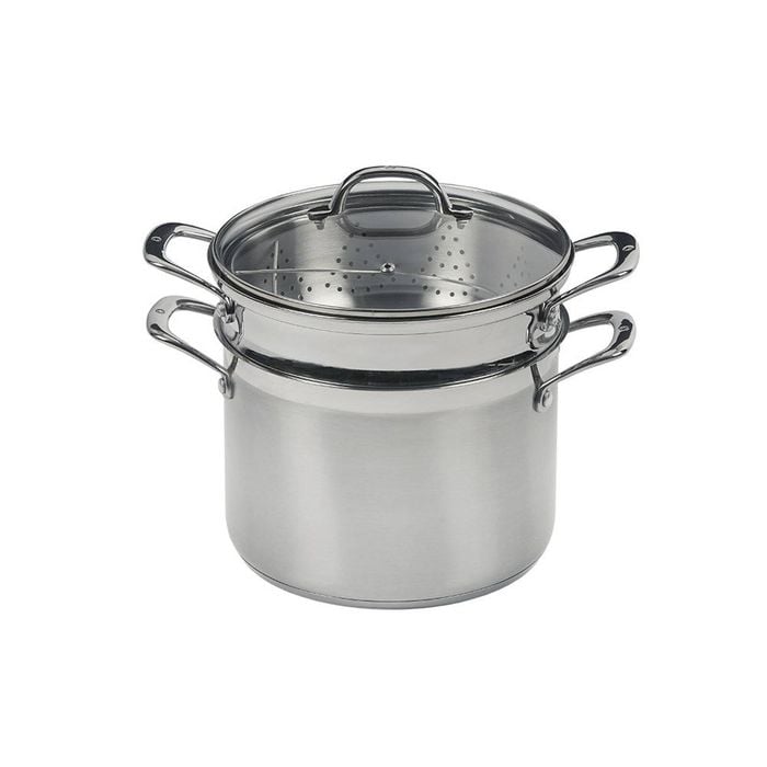 Premium Steel Induction 4 Piece Multi Pot Set 22x24cm Swiss Diamond