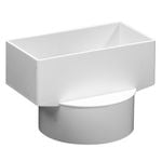 Holman 100 x 50 x 90mm PVC Stormwater Downpipe Adaptor