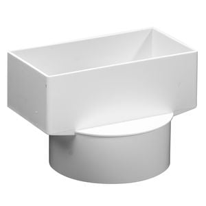 Holman 100 x 50 x 90mm PVC Stormwater Downpipe Adaptor