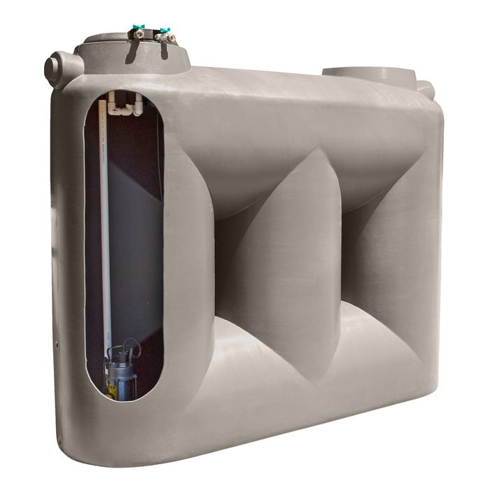 Clark Tanks 2000L MerinoTradepack Tank And Davey Evo MK2 Pump