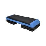 XL - Aerobic Step - 110cm*40cm Cardio Exercise Stepper - Blue Stepper 4 Risers