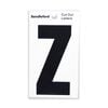 Sandleford 85mm Black Cut Out Self Adhesive House Letter Z