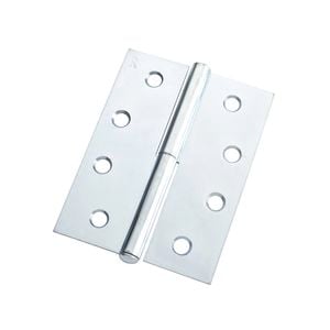 Zenith 100mm Zinc Plated Right Handed Lift Off Hinge