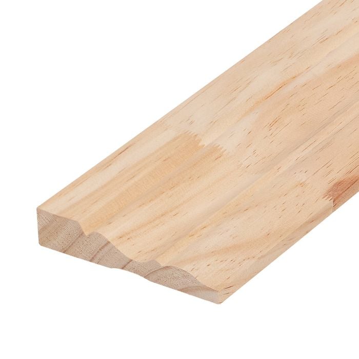 90 x 18mm 5.4m No.3 FJ Untreated Pine Heritage Architrave