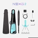 Enya NEXG V2 Carbon Fibre Smart Audio Acoustic Guitar - Deluxe Version - Blue
