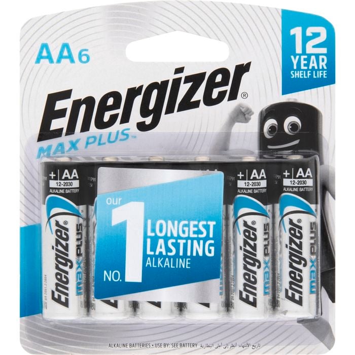 Energizer Max Plus AA Battery - 6 Pack
