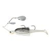 TT Lures 1/2oz Tornado+ Double Colorado Rigged Spinnerbait Lure - WHITE NIGHT