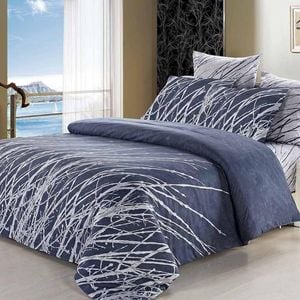 Fabric Fantastic Esha Super King Size Quilt/doona/duvet Cover Set