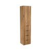 Lugna 2048 x 450 x 380mm Cove 3 Shelf 4 Drawers Right Hinged Door Storage Cabinet