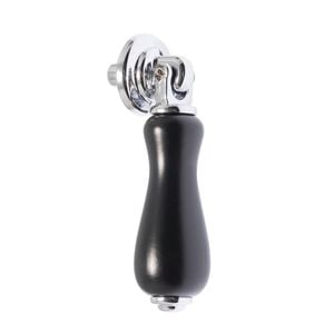 Lane 55mm Black Teardrop Knob - 4 Pack