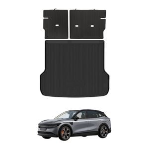 AUSGO Boot Liner Back Seat Protector Set for Zeekr 7X 2025-Onwards Cargo Mat Kick Mats