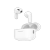 True Wireless Earphones  P1 Plus White PISEN