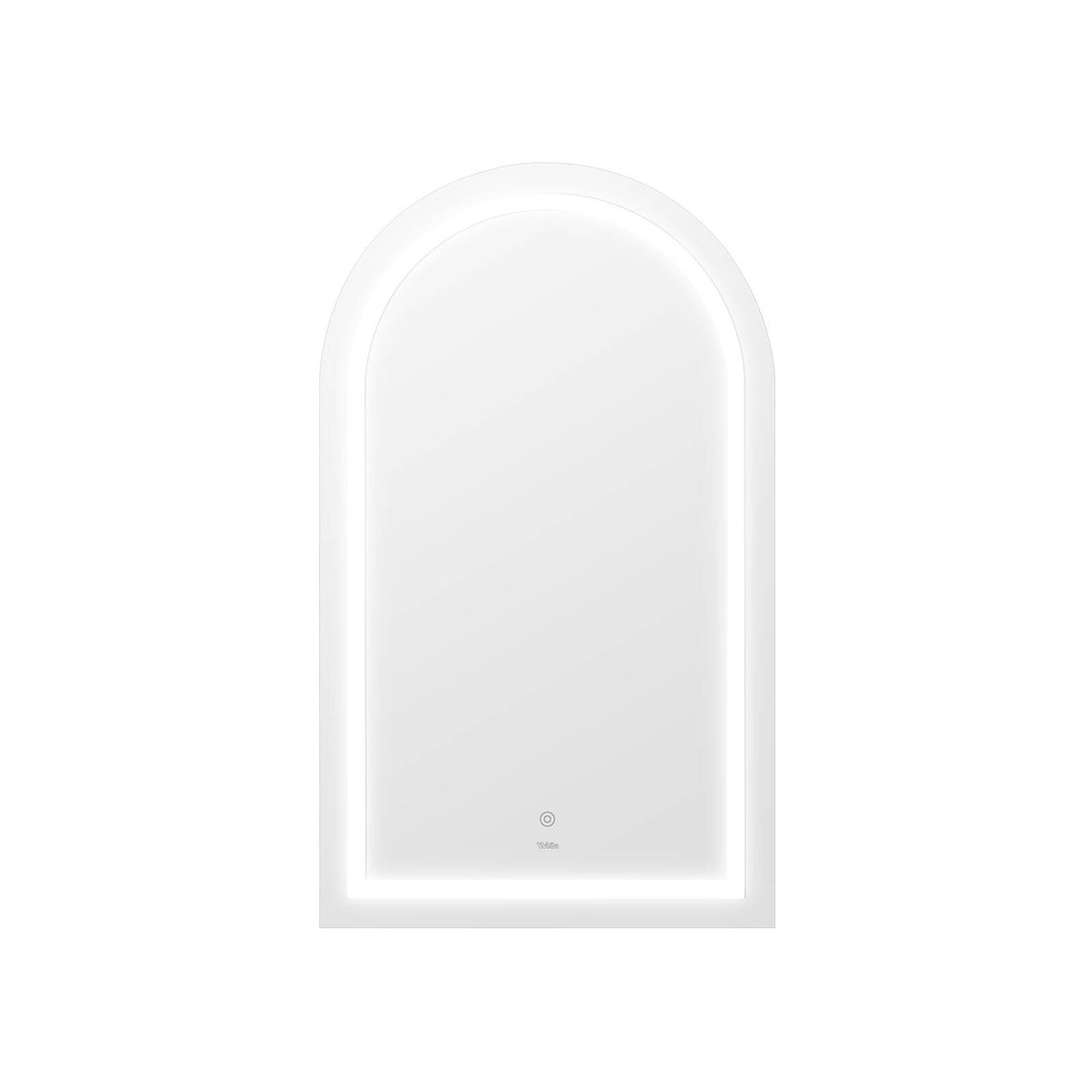 Welba LED Arched Wall Mirror 100x60cm Antifog Smart Makeup Mirrors