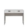 European Cabinetry Vj Panel Pull Black Odessa Desk White
