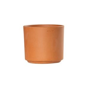 Northcote Pottery 20cm Red Terracotta Cylinder Pot