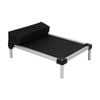 Pawz Chew Proof Mesh Elevated Dog Bed Black Medium