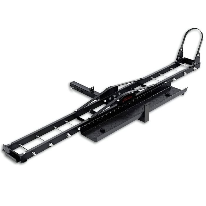 Fiernero Motorcycle Carrier Rack – 227kg Mid Towing Hitch Mount