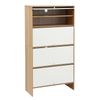 Artiss Shoe Rack Storage 8 Tier White