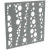 ProtectorAl 300-1200 x 300-1200mm Monument Bubbles Unframed Solid Aluminium Decorative Panel