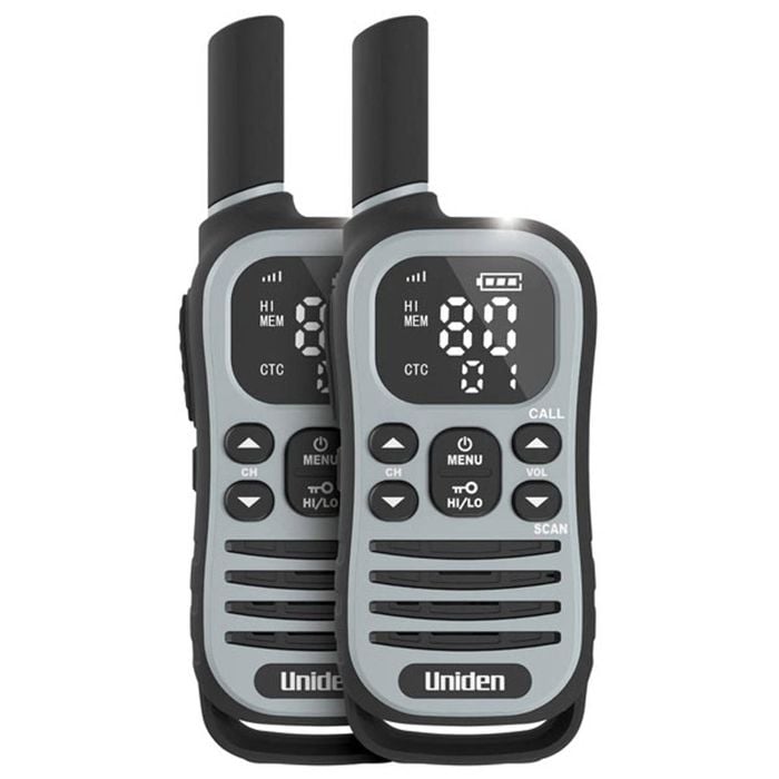 Uniden Uh615-2 Max 1.5w Uhf Cb Hh Radio Twin Pack