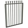 ProtectorAl 975 W x 1200mm H Woodland Grey Aluminium Spear Top Pool Gate