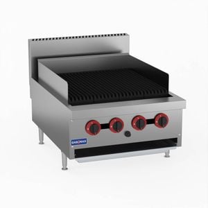 Gasmax Lpg Gas 4 Burner Char Grill Top  - Chargrills (qr-24elpg)