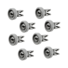 Aeg Dishlex Electrolux Westinghouse Dishwasher Upper Rack Wheels (8 Pack)
