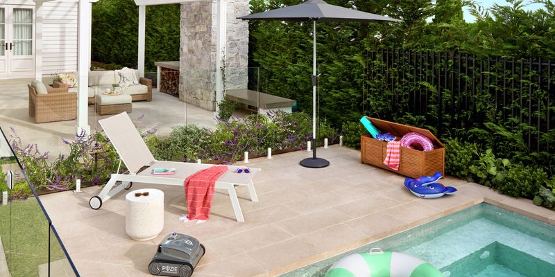 Outdoor living- Pool- Robot pool cleaner- Medium