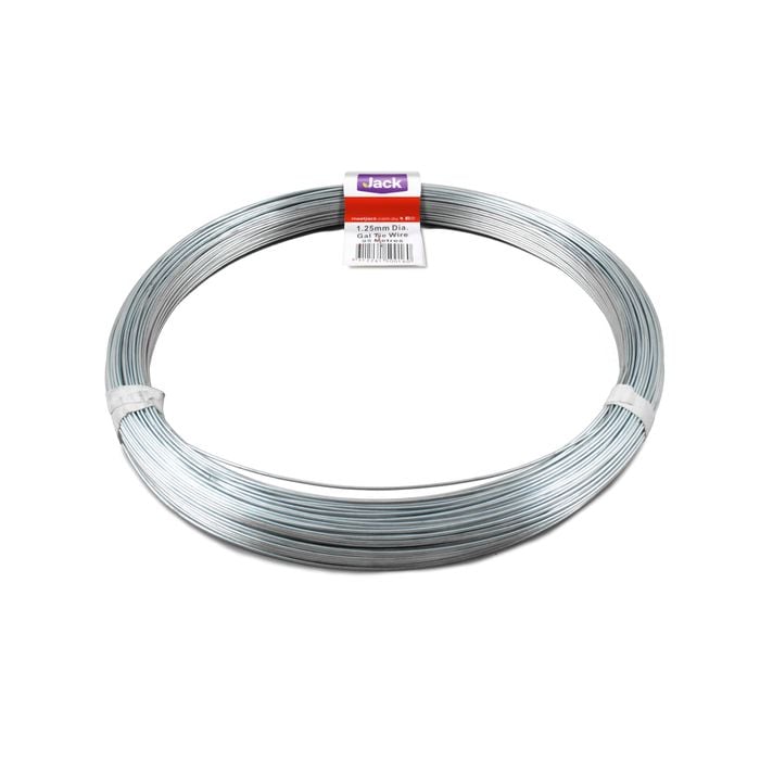 Jack 1.25mm x 95m 1kg Galvanised Tie Wire