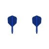 2x Target K-Flex Moulded Flight & Shaft No.6 Medium - Blue